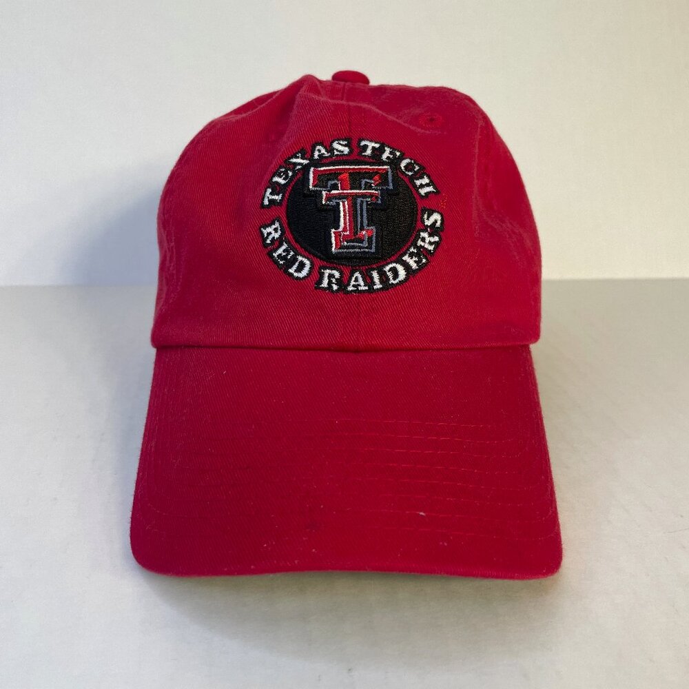 Texas Tech Red Raiders Cap Hat Strapback Adjustable Double T TTU Team Starter